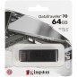 Kingston DataTraveler 70 64GB USB-C 3.2 Gen 1 USB stick Sort